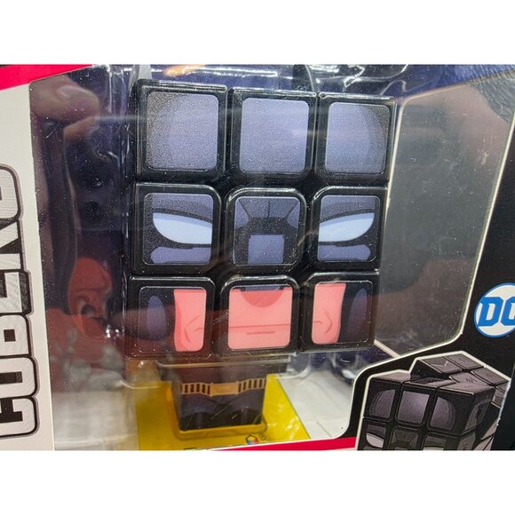 Rubiks Batman Fully Solvable Cube Puzzle For Ages 8+ - Picture 2 of 5